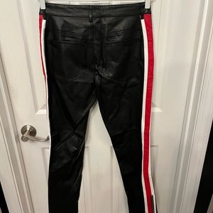 Faux Leather Trouser